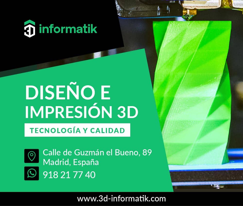 3d informatik servicio reapaciones impresion 3d informatica filamentos diseno calidad 3D-Informatik. Impresión 3D. Recambios y Filamentos.