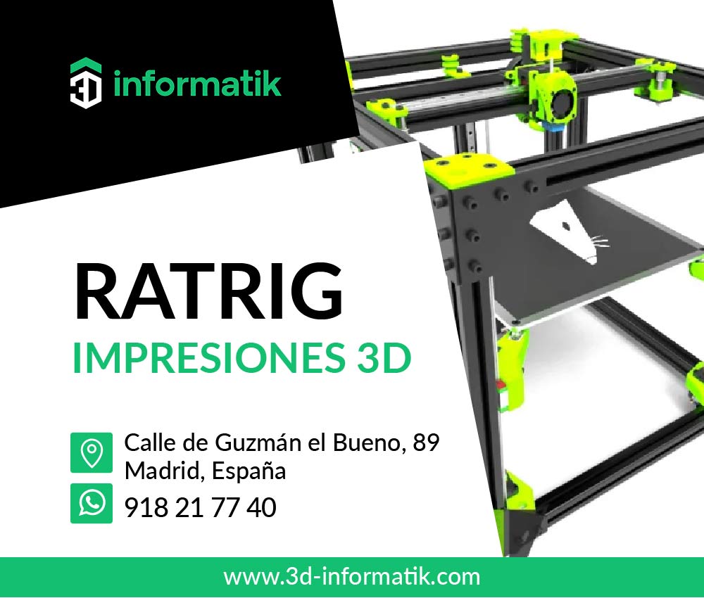 3d informatik servicio reapaciones impresion 3d informatica filamentos ratrig 2 3D-Informatik. Impresión 3D. Recambios y Filamentos.